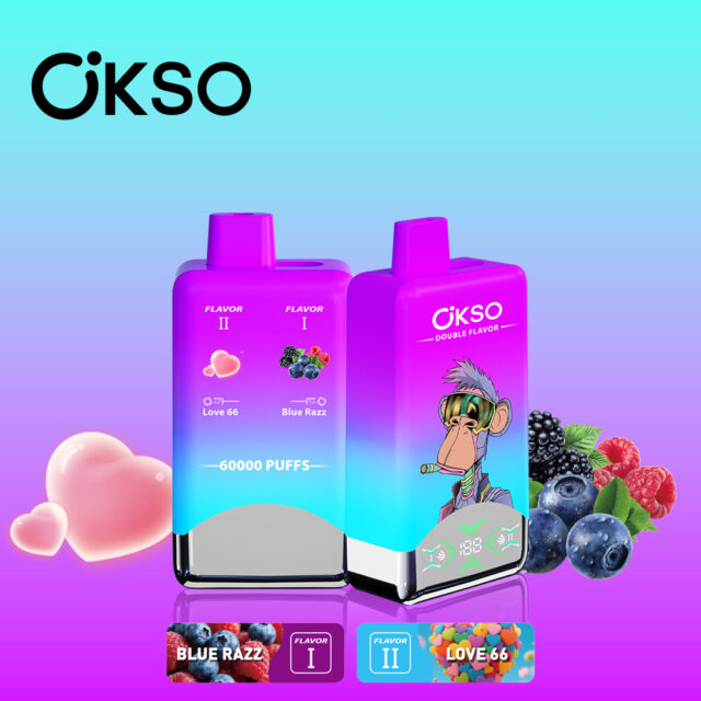 OKSO ブラックカラント × ブルーベリー・アイス【ニコパフ】5%