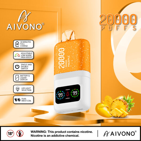 AIVONO マンゴーパインアップル味【ニコパフ】5%
