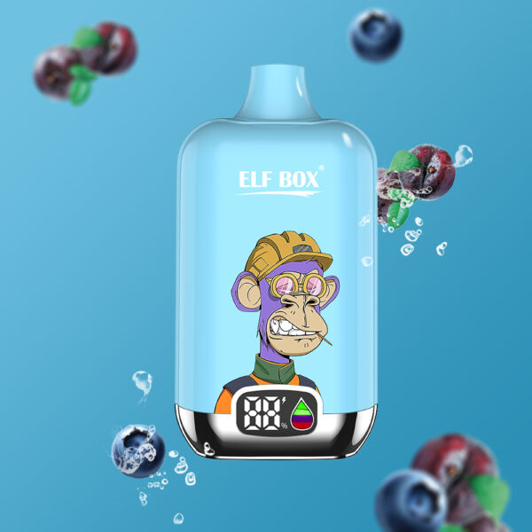 ELF BOX ブルーベリーサワーラズベリー味【ニコパフ】