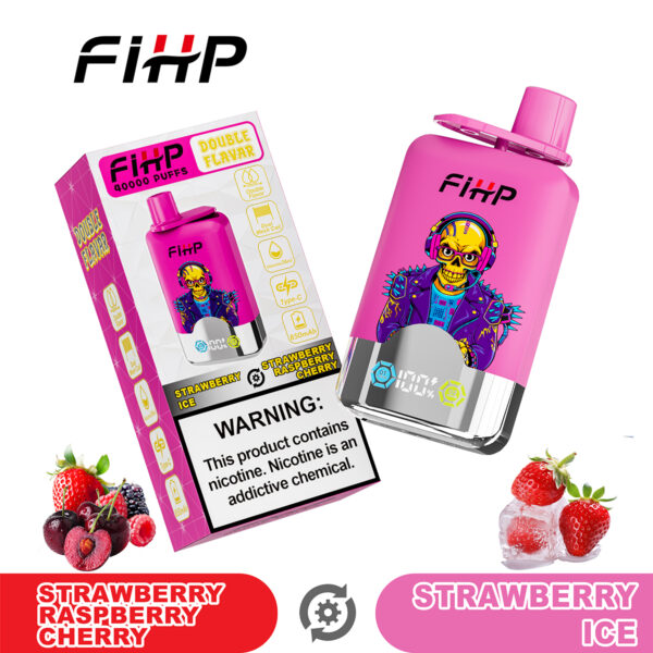 FiHP ストロベリー・ラズベリー・チェリー × ストロベリー・アイス【ニコパフ】5%