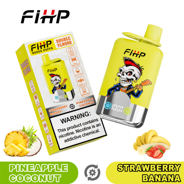 FiHP パイナップル・ココナッツ × ストロベリー・バナナ【ニコパフ】5%