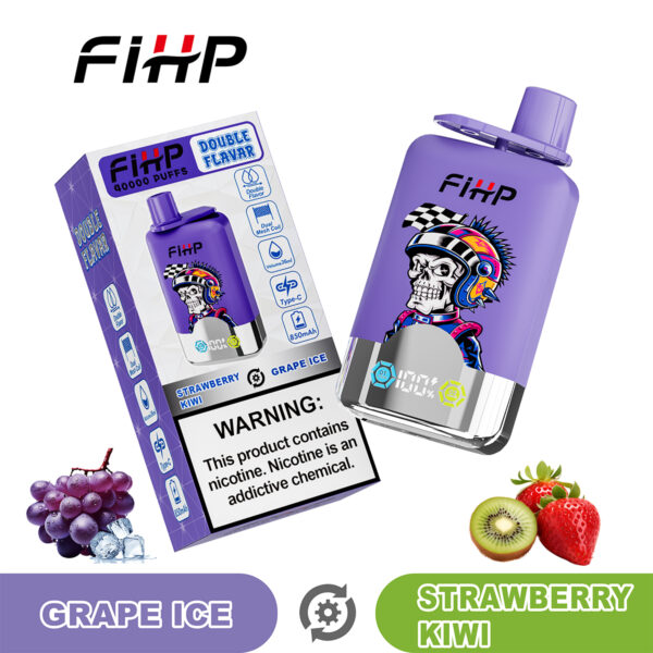 FiHP グレープ・アイス × ストロベリー・キウイ【ニコパフ】5%