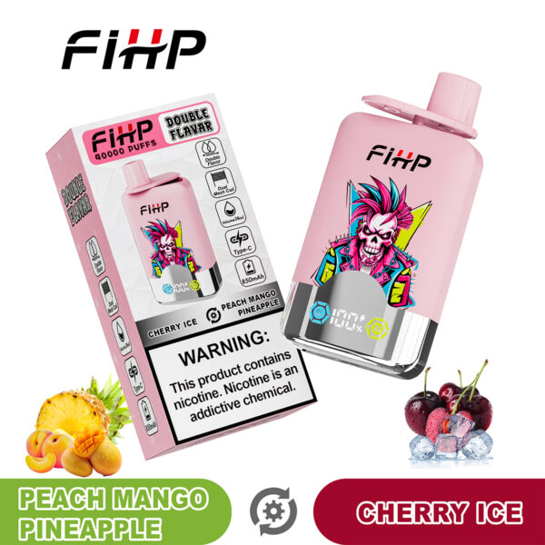 FiHP ピーチ・マンゴー・パイナップル × チェリー・アイス【ニコパフ】5%