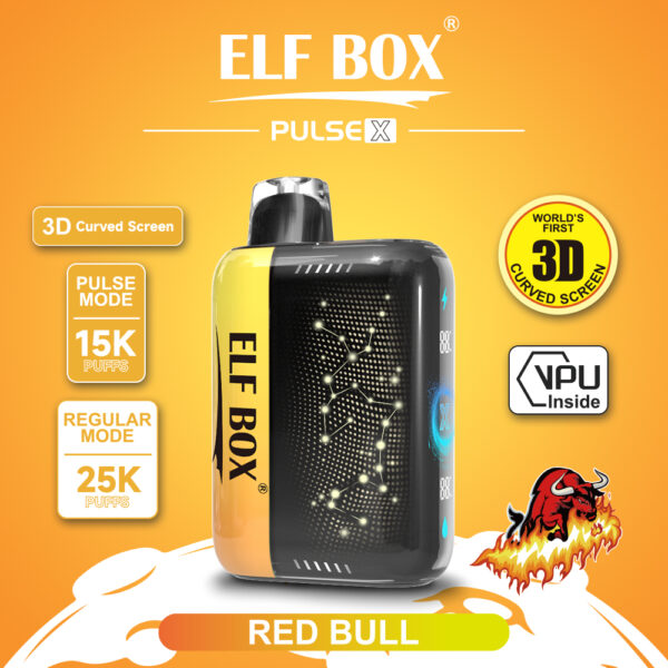 ELF BOX PLUS X レッドブル味【ニコパフ】5%
