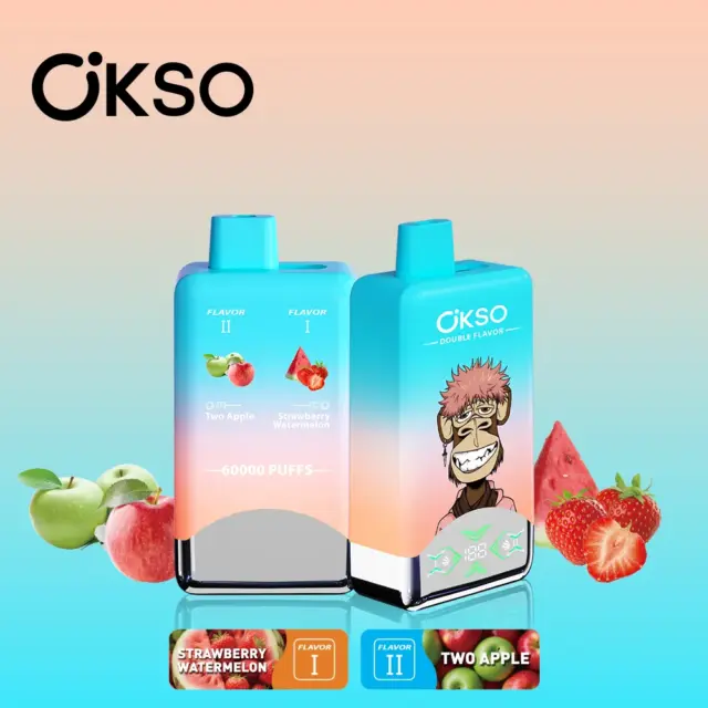 OKSO ツーアップル × ストロベリー・ウォーターメロン【ニコパフ】5%