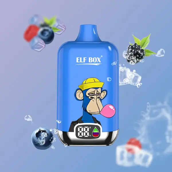 ELF BOX ブルーラズベリーアイス味【ニコパフ】5%
