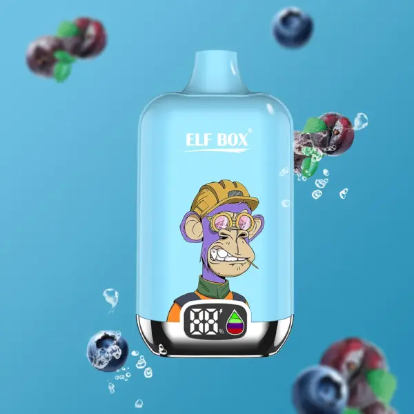 ELF BOX ブルーベリーサワーラズベリー味【ニコパフ】5%