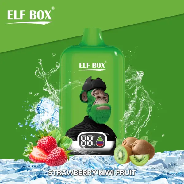 ELF BOX ストロベリーキウイフルーツ味【ニコパフ】5%