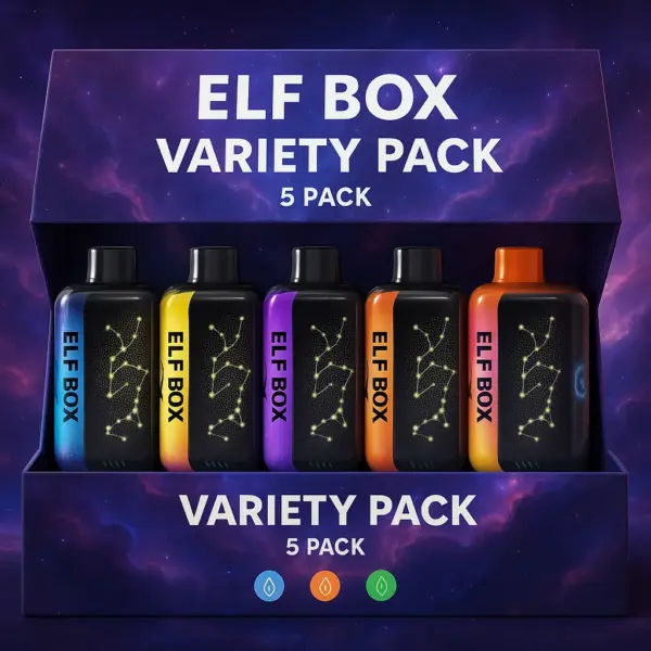 ELF BOX PLUS X バラエティパック（売れ筋TOP5 / 5本セット）