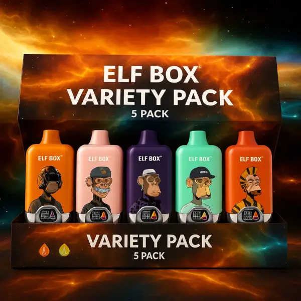 ELF BOXバラエティパック（売れ筋TOP5 / 5本セット）