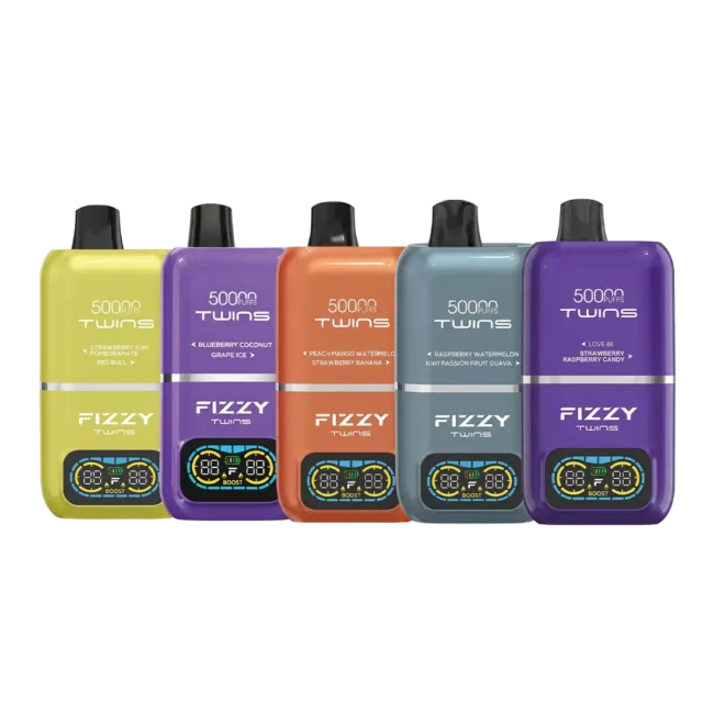 Fizzy Twins 2‑Flavors バラエティパック（売れ筋TOP5 / 5本セット）