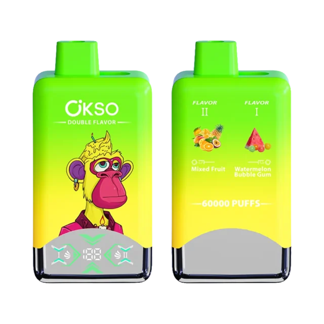 OKSO ミックスフルーツ × ウォーターメロン・バブルガム【ニコパフ】5%