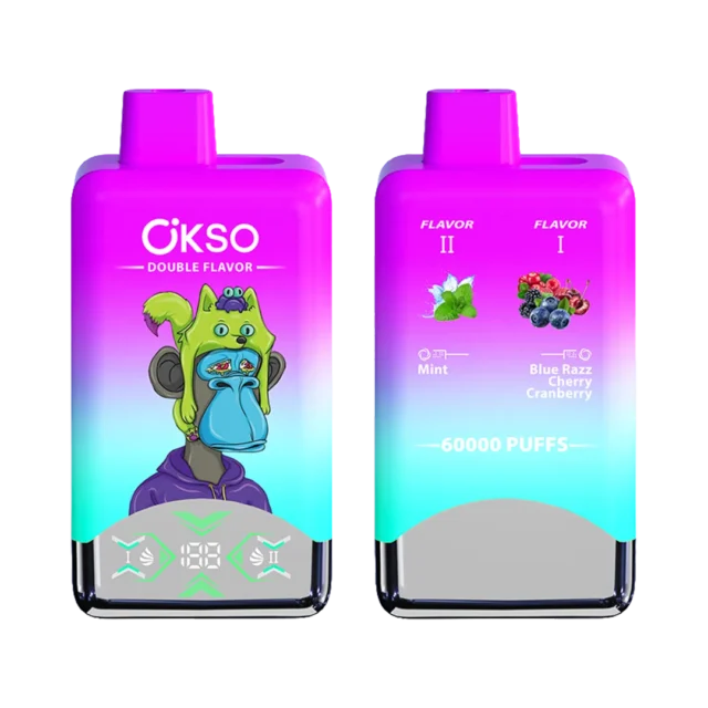 OKSO ミント × ブルーラズベリー・チェリー・クランベリー【ニコパフ】5%