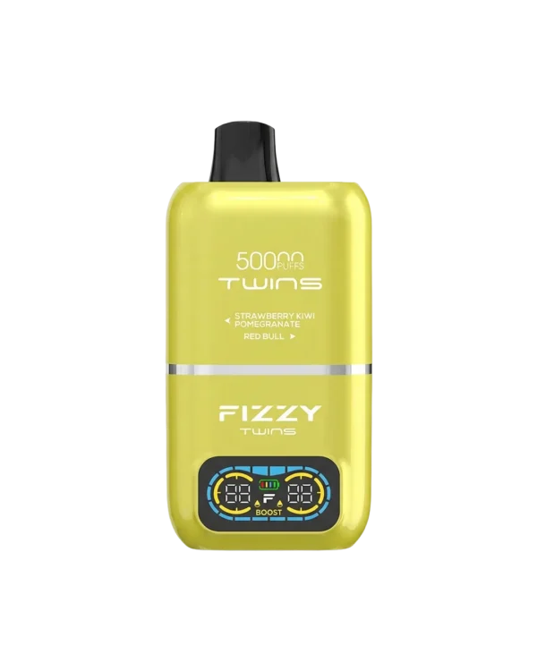 Fizzy Twins 2‑Flavors ストロベリーキウイザクロ＆レッドブル【ニコパフ】5%