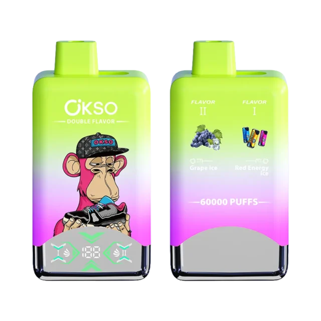 OKSO グレープ・アイス × レッドエナジー・アイス【ニコパフ】5%