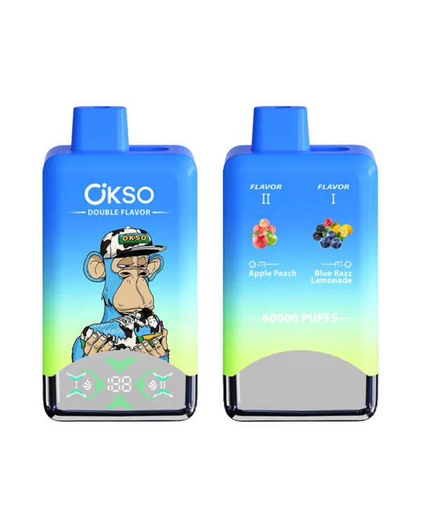 OKSO アップル・ピーチ × ブルーラズベリー・レモネード【ニコパフ】5%