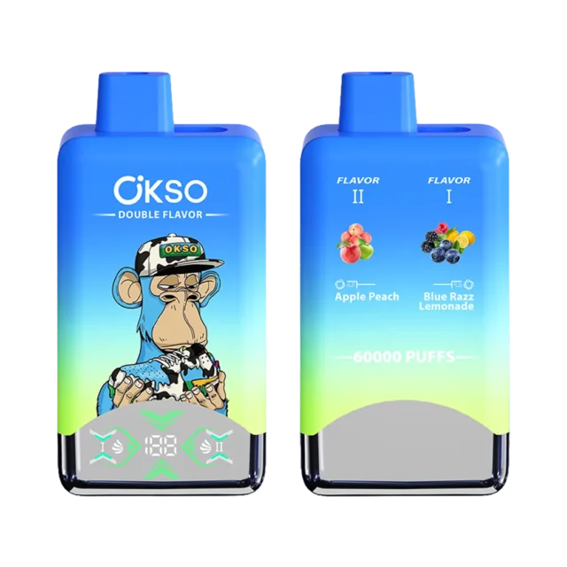 OKSO アップル・ピーチ × ブルーラズベリー・レモネード【ニコパフ】5%