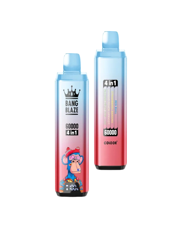 BANG BLAZE エナジードリンク＆ストロベリーバナナ＆マンゴーピーチ杏＆パッションフルーツキウイライム【ニコパフ】5%