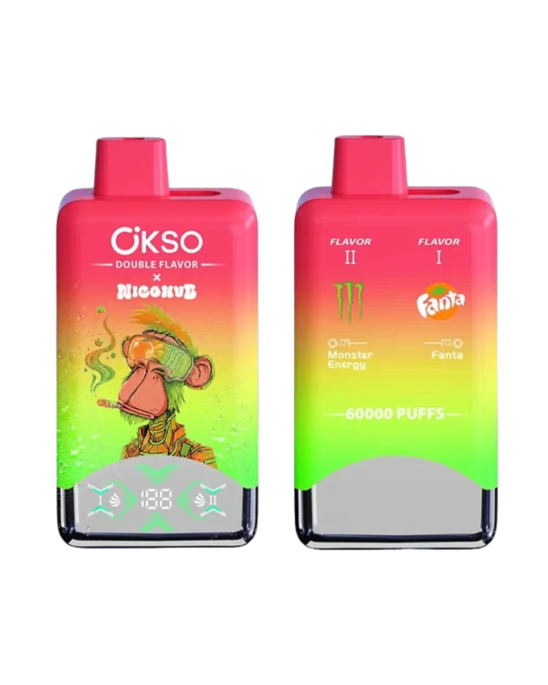 OKSO × NICOHUB モンスターエナジー × ファンタ・オレンジ【ニコパフ】5%