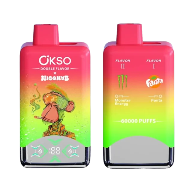 OKSO × NICOHUB モンスターエナジー × ファンタ・オレンジ【ニコパフ】5%